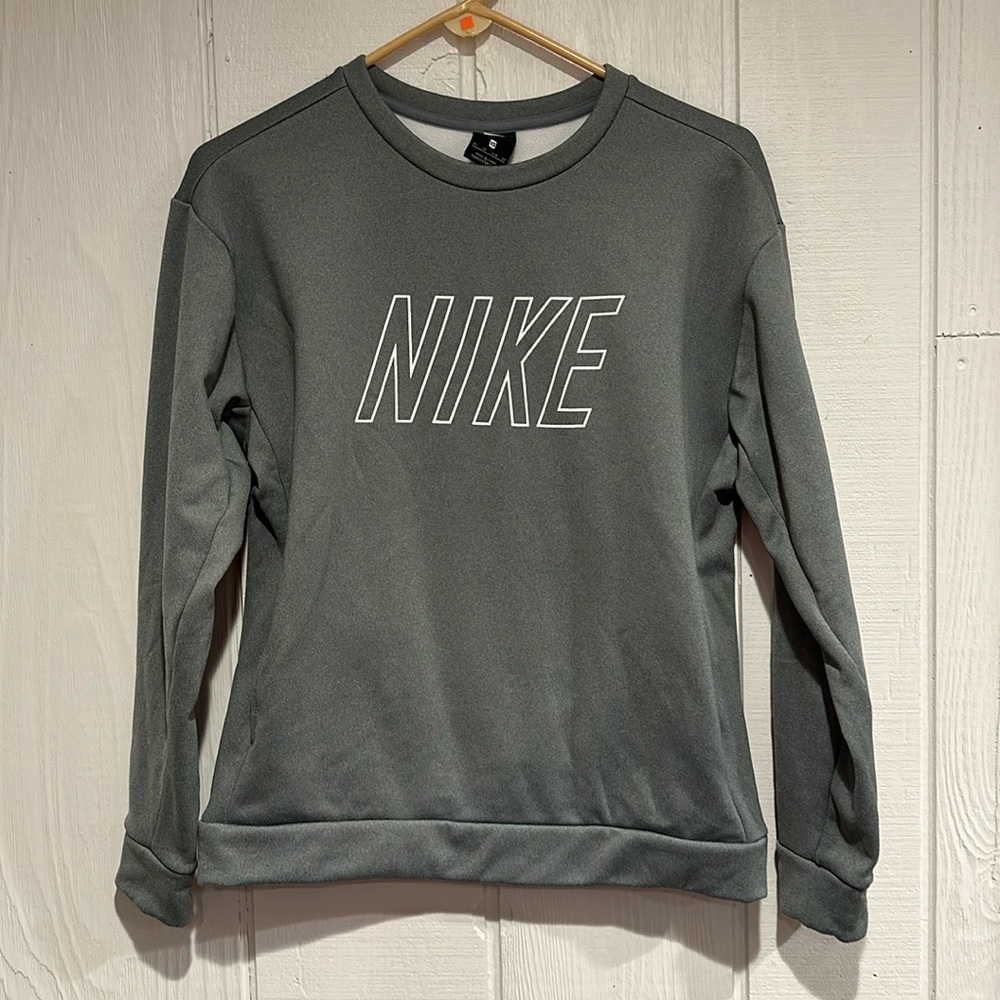 Nike Sweatshirt w/pockets- Gray